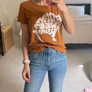 “Bandit Brand” Women’s Graphic Short Sleeve T Shirt, Size M